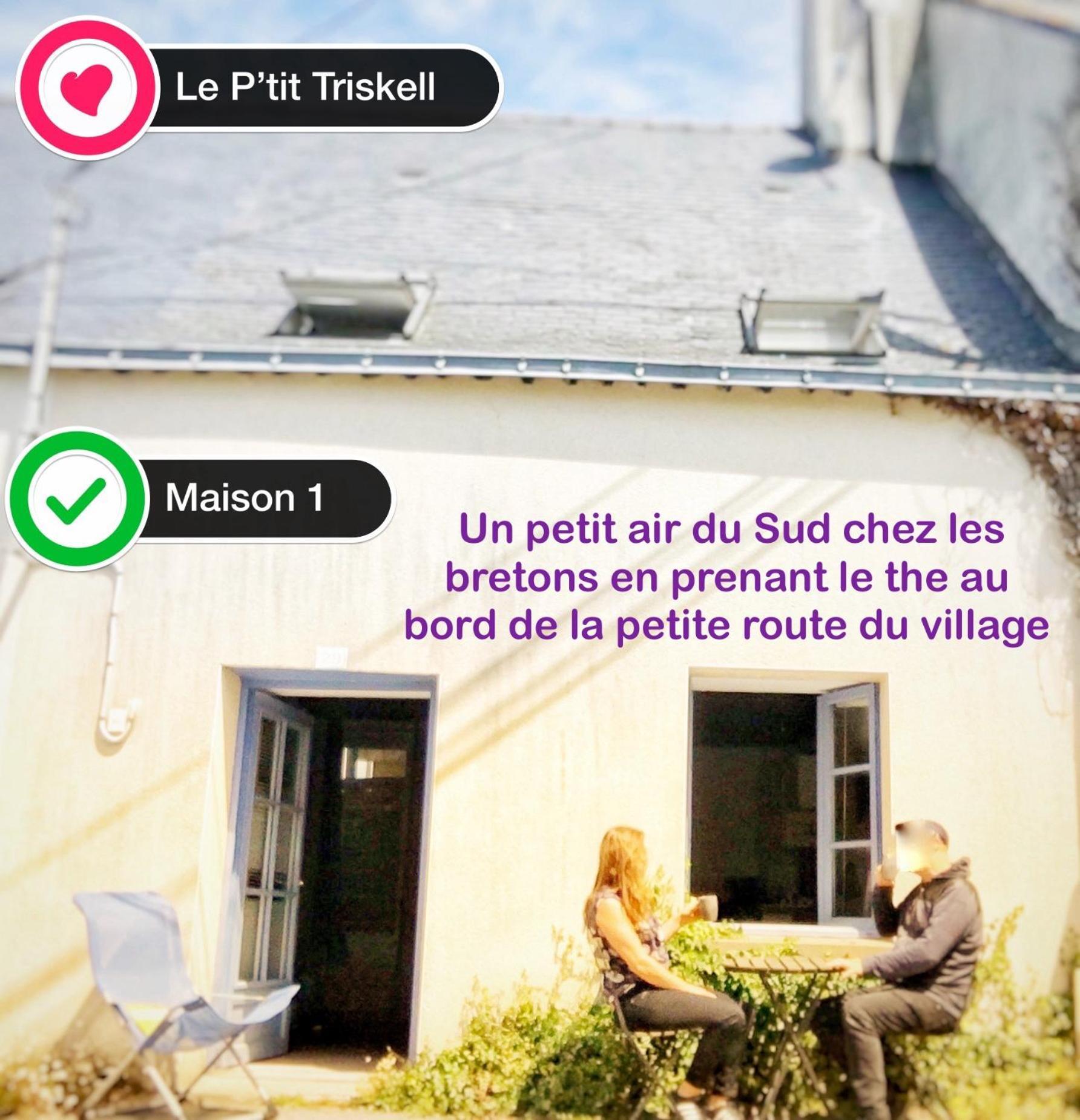 Au pt’it bonheur, Gîte culturel à la Roche Bernard Férel Eksteriør billede